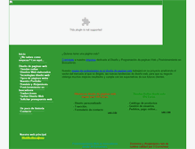 Tablet Screenshot of creaciondepaginaweb.net